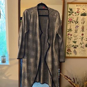 Vince Camuto houndstooth sweater